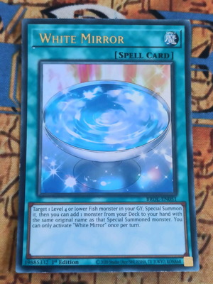 White Mirror Yu-Gi-Oh! κάρτα σαν καινούργιο