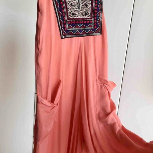 Alilia one-piece with woven bust, size Small