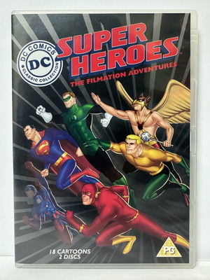 DVD DC Super Heroes The Filmation Adventures like new, subtitles