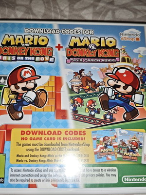 Mario vs Donkey Kong 3DS κουτί μόνο σαν καινούργιο