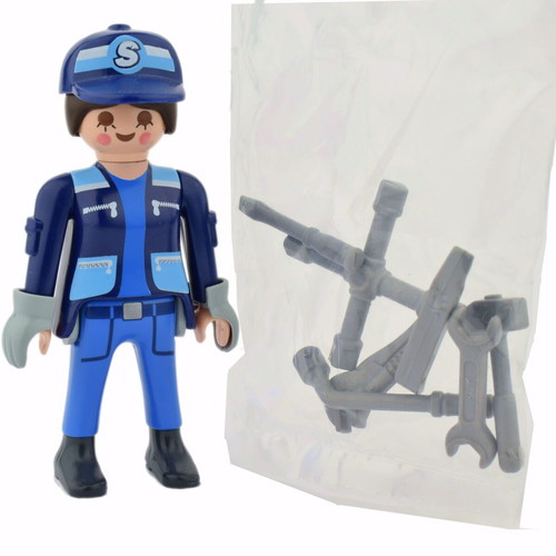 Playmobil Figure Craftsman with Tools 18 70370 Girl New