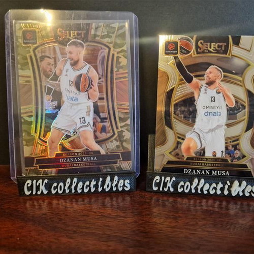 Panini Euroleague Select Dubai Musa card pack 2 new