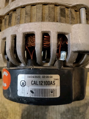 Car alternator lightly used