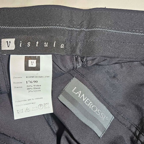 Vistula men's suit pants size L like new