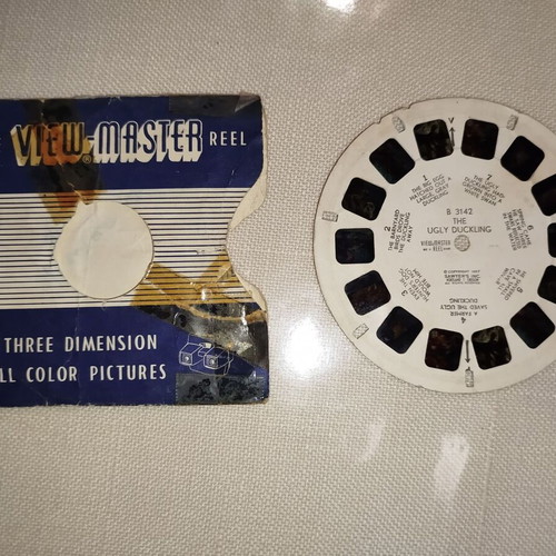 View Master disc used, The Ugly Duckling