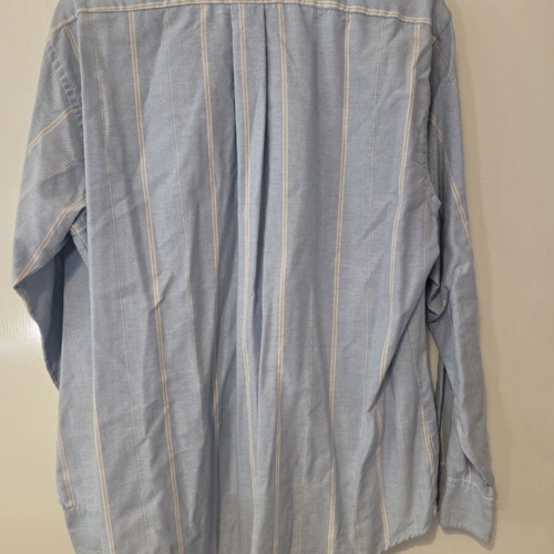 Blue striped shirt size L, like new