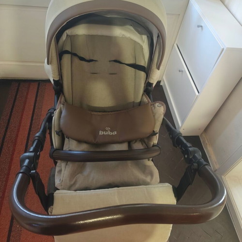 Buba Estilo 3-in-1 baby stroller used, beige