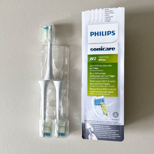 Philips Sonicare W2 Optimal White Toothbrush Heads Pack of 3 New