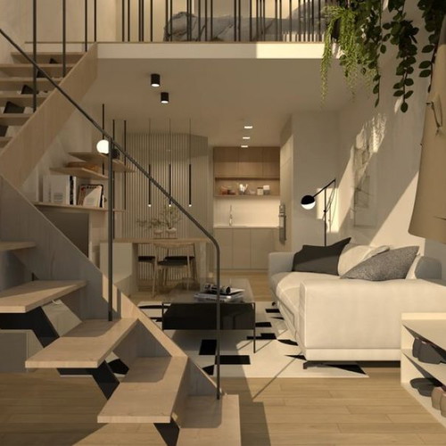 Maisonette 75 m² with 2 bedrooms and 2 bathrooms in Ampelokipoi Athens