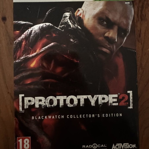 Prototype 2 Xbox 360 Blackwatch Collectors Edition new