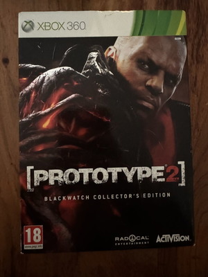 Prototype 2 Xbox 360 Blackwatch Collectors Edition new