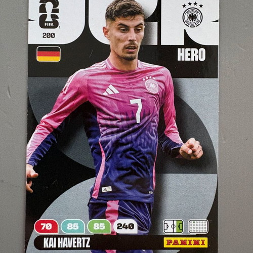 Kai Havertz FIFA World Cup 2026 Adrenalyn card like new