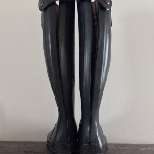 Burberry wellington boots like new, size 39, black