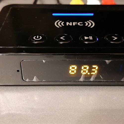 Bluetooth adapter with remote control and display new