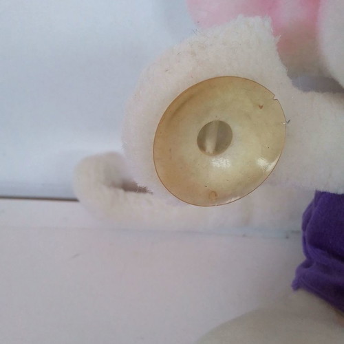 Plush Mouse Diddl with suction cups used Thomas Goletz