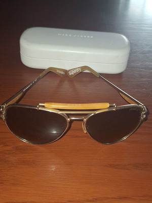 Superdry sunglasses, gold