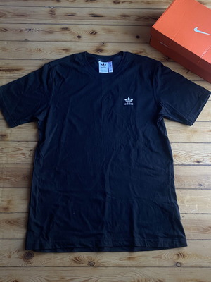 Adidas Trefoil T-shirt, μαύρη, μέγεθος L