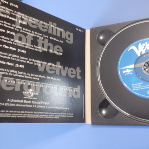 Velvet Underground rare Greek CD digipack used, pop & rock