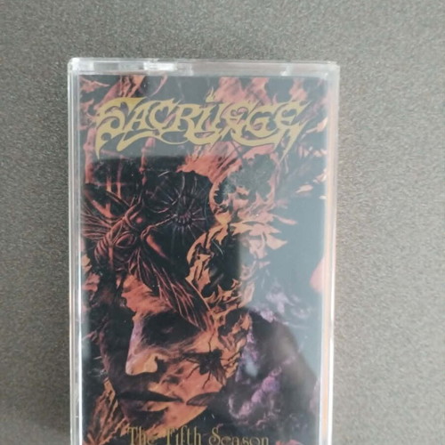 Sacrilege The Fifth Season cassette tape like new, metal