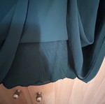 Zara woman κοντομάνικη μπλούζα μεταχειρισμένη, μέγεθος Medium, κυπαρισσί