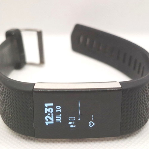 Fitbit Charge 2 fitness tracker μεταχειρισμένο με καρδιακό παλμό και πλήρες σετ