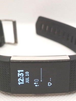 Fitbit Charge 2 fitness tracker μεταχειρισμένο με καρδιακό παλμό και πλήρες σετ