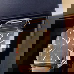 Festina Ανδρικό Ρολόι 39mm Μπαταρίας με Ασημί Μεταλλικό Μπρασελέ και μαύρο καντράν