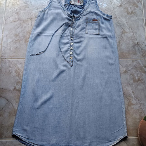 Sack's summer dress like new, blue, size L