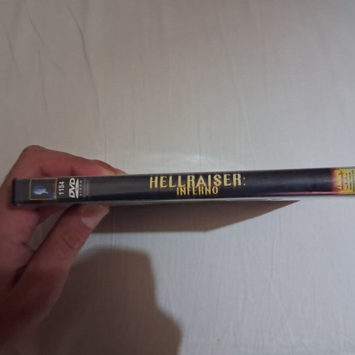 Hellraiser Inferno DVD used with Greek subtitles