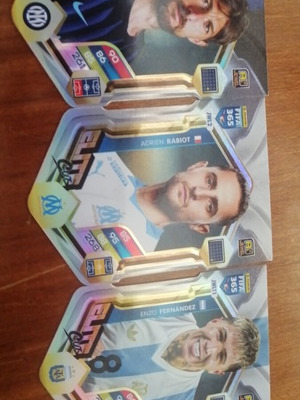 Elite Acerbi Rabiot Fernández stickers like new