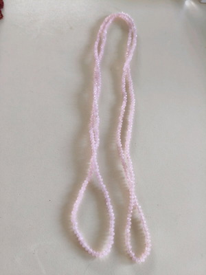 Long pink necklace like new H and M
