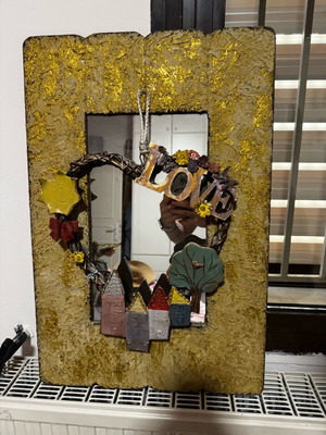 Handmade mirror 60x40 new