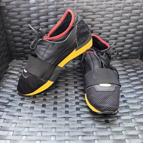 Balenciaga sneakers used, size 36, black