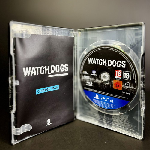 Watch Dogs DedSec Edition PS4 complete collector’s set like new