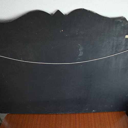 Decorative vintage sign large size 80x60 hand-painted used