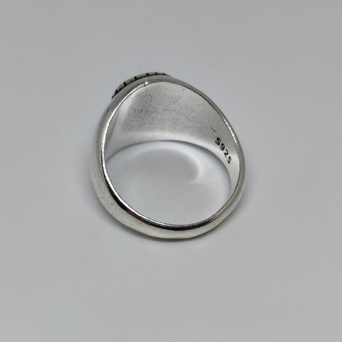 Slytherin Malfoy Harry Potter ring with snake seal silver color like new