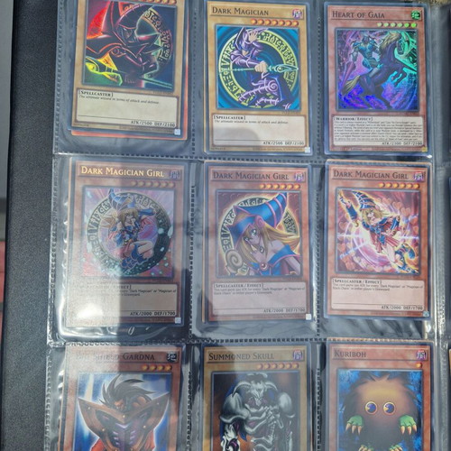 Yu-Gi-Oh album new with authentic cards
