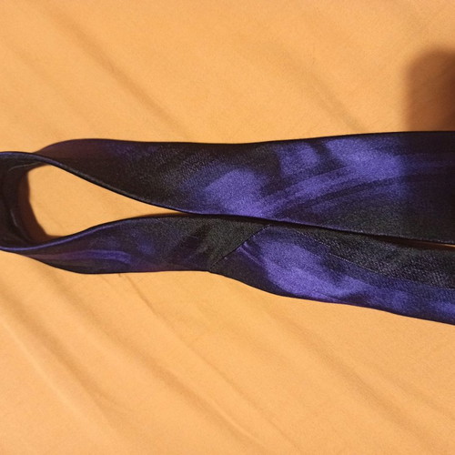 John Richmond tie new, purple, 100% silk