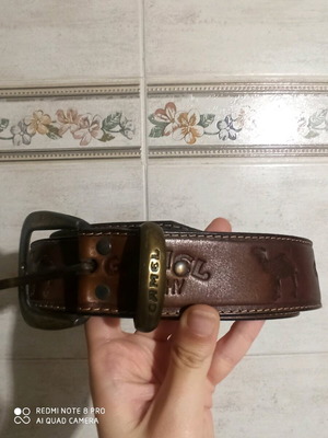 Ζώνη Gamel Trophy vintage καφέ μεταχειρισμένη