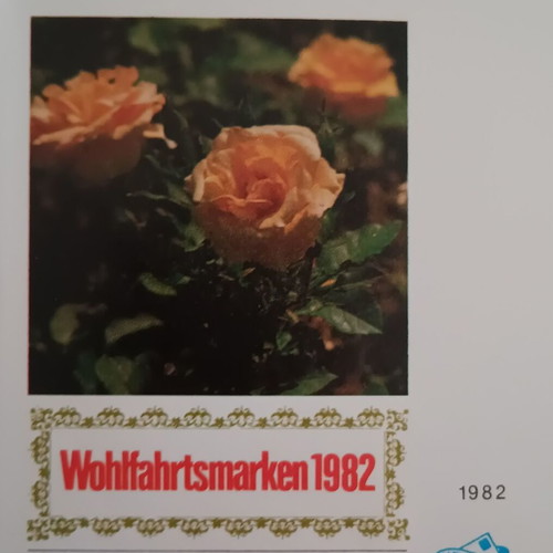 Set of 4 first day cover envelopes Germany stamps 14-10-1982 new