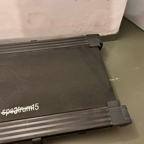 Spectrum S15 treadmill used, foldable, home fitness