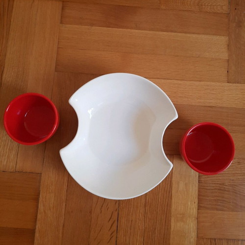 serving set in two colors