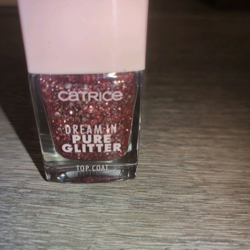 Catrice nail polish like new, Sparkle Darling glitter shade