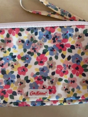 Cath Kidston toiletry bag new with floral pattern and 2 compartments
