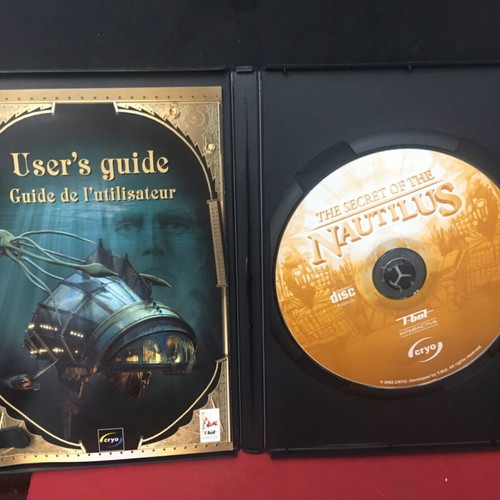 The Secret of the Nautilus PC game used, good condition