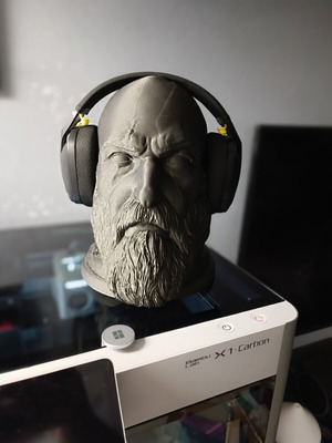 Headphone Stand God of War Edition new 3D printed base for gamers