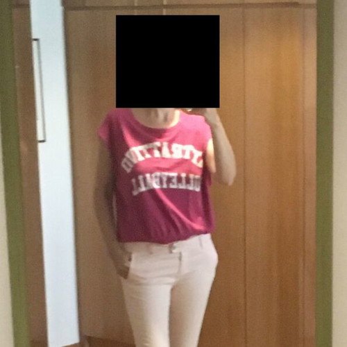 Toi Moi light pink pants used, size S