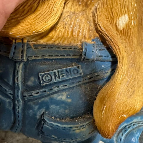 Decorative rabbit used with jeans 9 cm