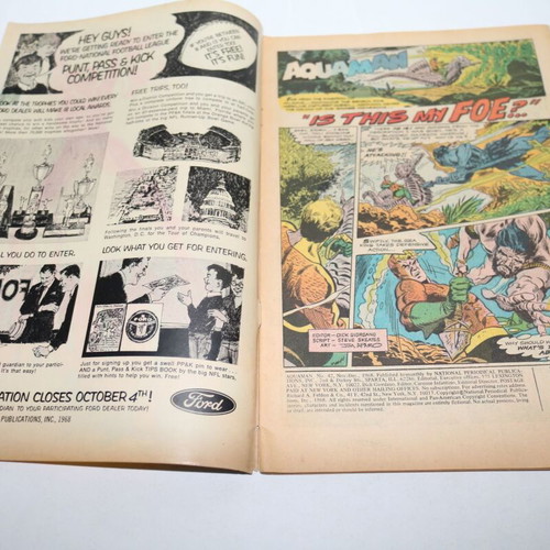 Aquaman #42 comic book used, 2nd appearance Black Manta