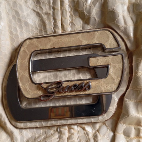 Guess Vintage shoulder bag, champagne color